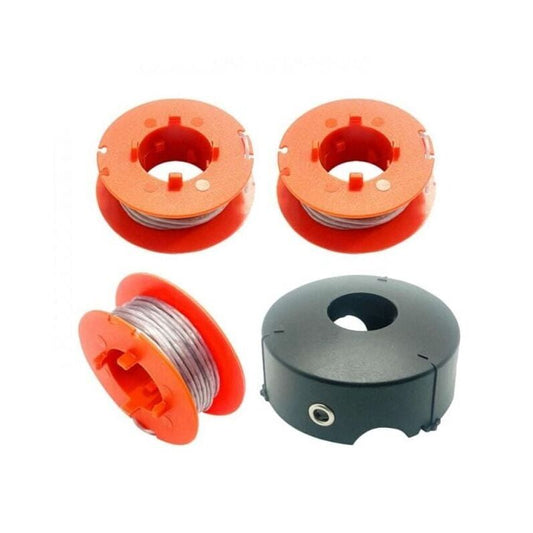 Bosch Art 23 26 30 Easytrim & Combitrim Wire Spool, 8M x 1.6mm, F016800175 (3 Spools + 1 Cover) V1237-ZY-203-1826