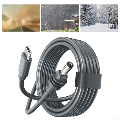 Power Cable compatible with Starlink Mini, Waterproof DC Male to USB-C (2 m) 2M V1237-ZY-203-1861