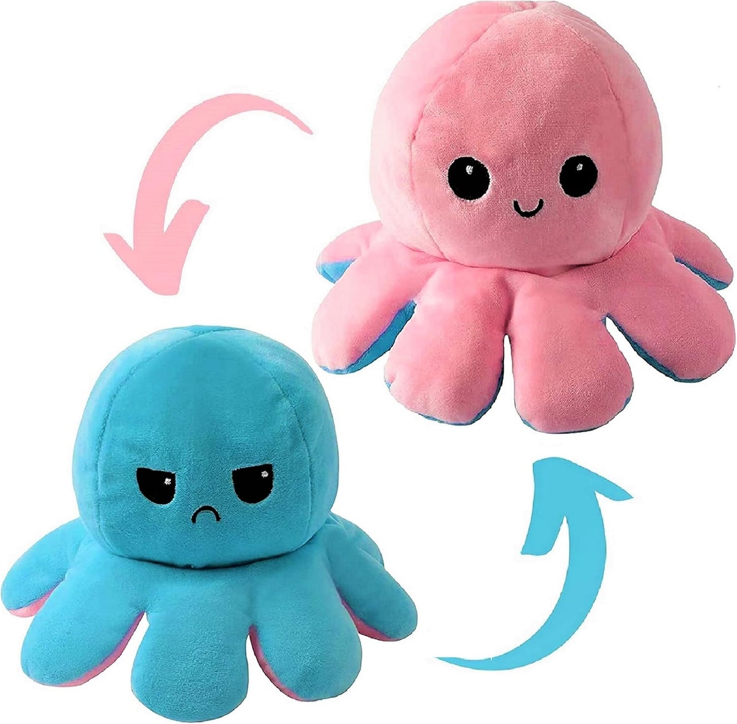 Reversible Octopus Plush - Cute Plush - Plush Octopus Plush - Reversible Plush Toy - Cute Plush - Octopus V1237-ZY-203-1880