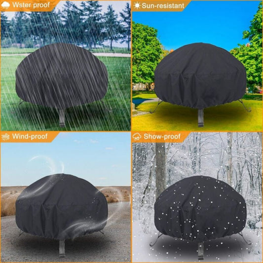 122 x 46 cm Round fireplace cover, drawstring for water V1237-ZY-203-1891