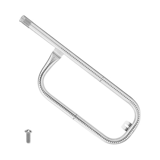 Grill Burner Tube Stainless Steel 304, 60040 69957, Replacement for Q100 Q120 Q1000 Q1200 Baby Q Sliv V1237-ZY-203-1909