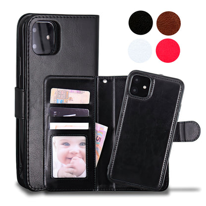 iPhone 12 - Leather Case / Protection Pink V1237-ZY-203-1934