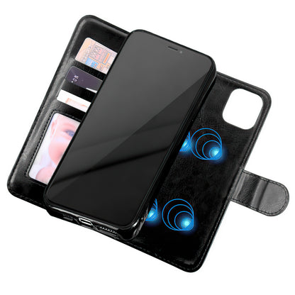 iPhone 12 - Leather Case / Protection Pink V1237-ZY-203-1934