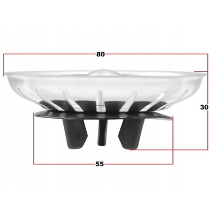 Plug for IKEA Kitchen Atlant / Domsjo / Strainer for Sink - Basket Valve V1237-ZY-203-1936