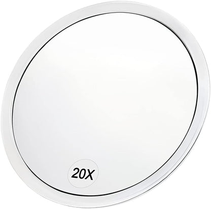 20x Magnifying Mirror with Suction Cups (16.2 cm Round) - Perfect V1237-ZY-203-1946