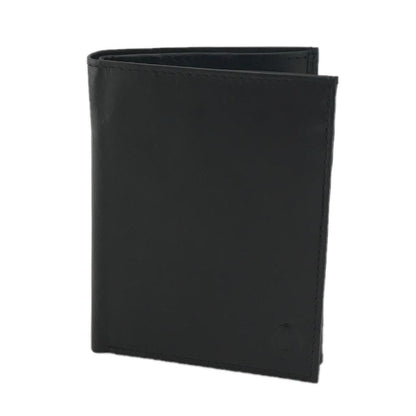Spacious men's leather wallet with 12 card slots - Black V1237-ZY-203-1959