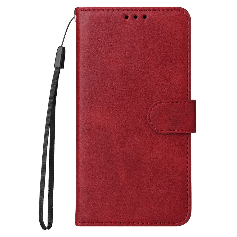 PU Leather Wallet Case Compatible with Samsung A56 5G - More Colors Available Red Red V1237-ZY-203-1992