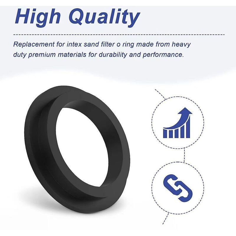 pcs 11412 Pool Filter Pump Washers L-ring Compatible with INTEX Sand Filter Pump Motor..DEBUNS V1237-ZY-203-2012