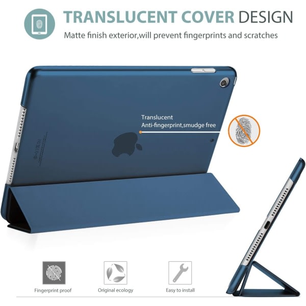 ProCase iPad 10.2 Case iPad 9th generation, hard back Blue V1237-ZY-203-2023