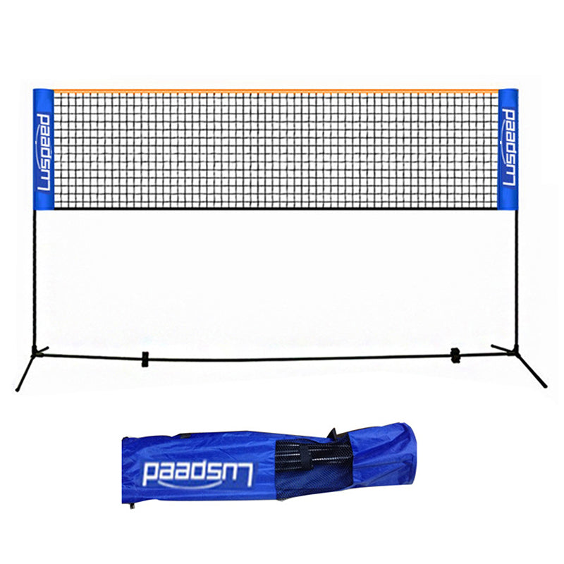 Portable Foldable Standard Professional Badminton Net Indoor Outdoor White 5.1m V1237-ZY-203-2033