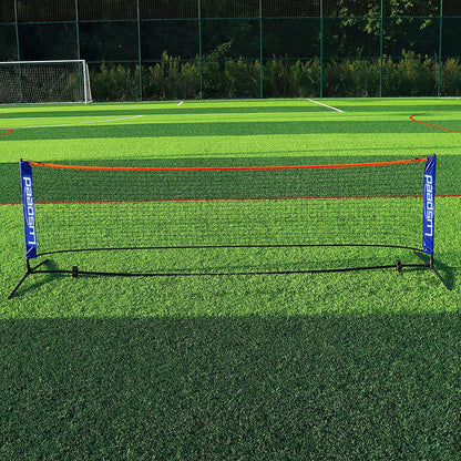 Portable Foldable Standard Professional Badminton Net Indoor Outdoor White 5.1m V1237-ZY-203-2033