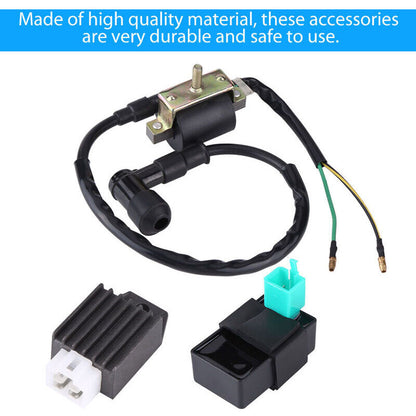 Ignition Coil CDI Regulator for 110CC 125CC 140CC Trail Bike Dirt Bike Quad ATV, DEBUNS V1237-ZY-203-2042