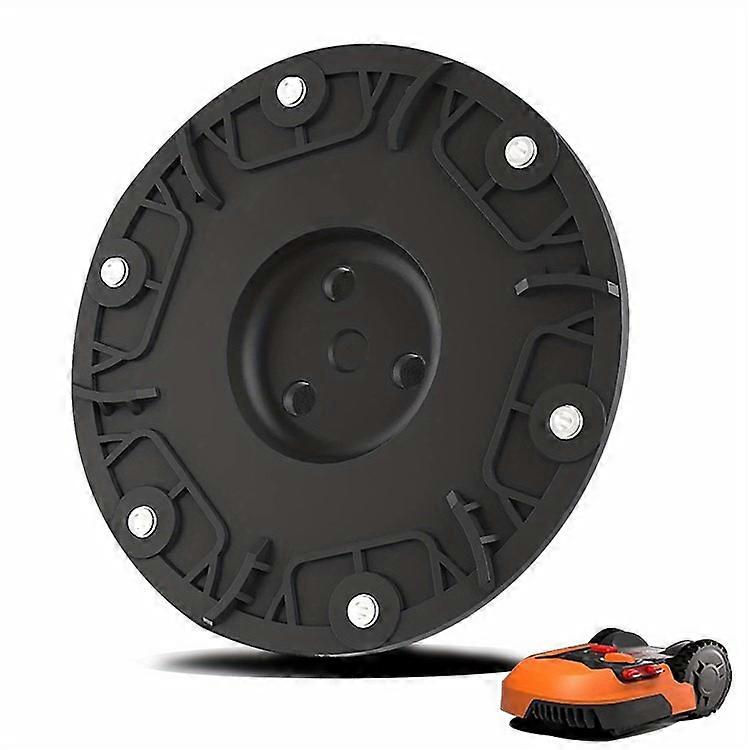 RSD-01 Compatible for WORX / Landxcape / Kress / Einhell Lawn Mower ABS 6-Blade Cutter Head Turntable V1237-ZY-203-2053