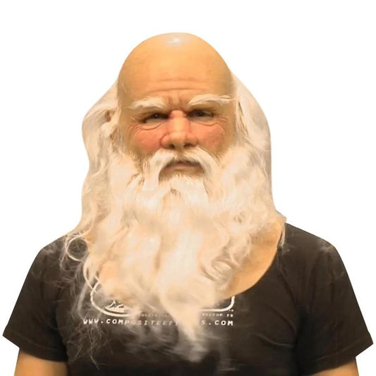 My Old Man Christmas Holiday Funny Mask Super Soft Santa Adult V1237-ZY-203-2087