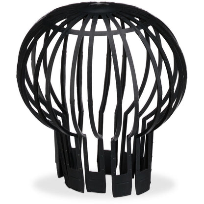Downspout Cover, 4-pack, Plastic Basket, Leaf Catcher for Gutter, Rain Pipe Cover, Gutter Cover, 13 cm, black V1237-ZY-203-2093