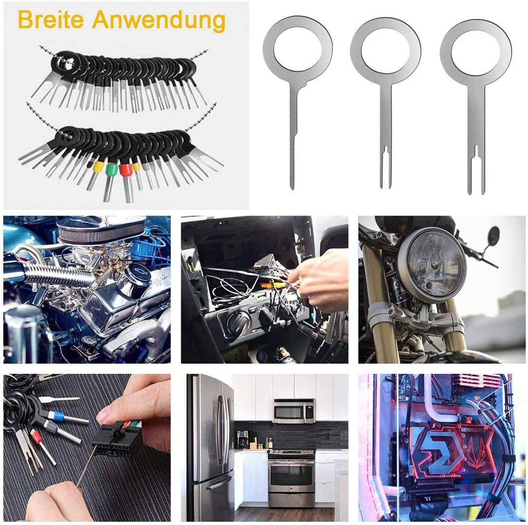 Terminal Puller Kit, Terminal Removal Tool, Electric Cable Car V1237-ZY-203-2106