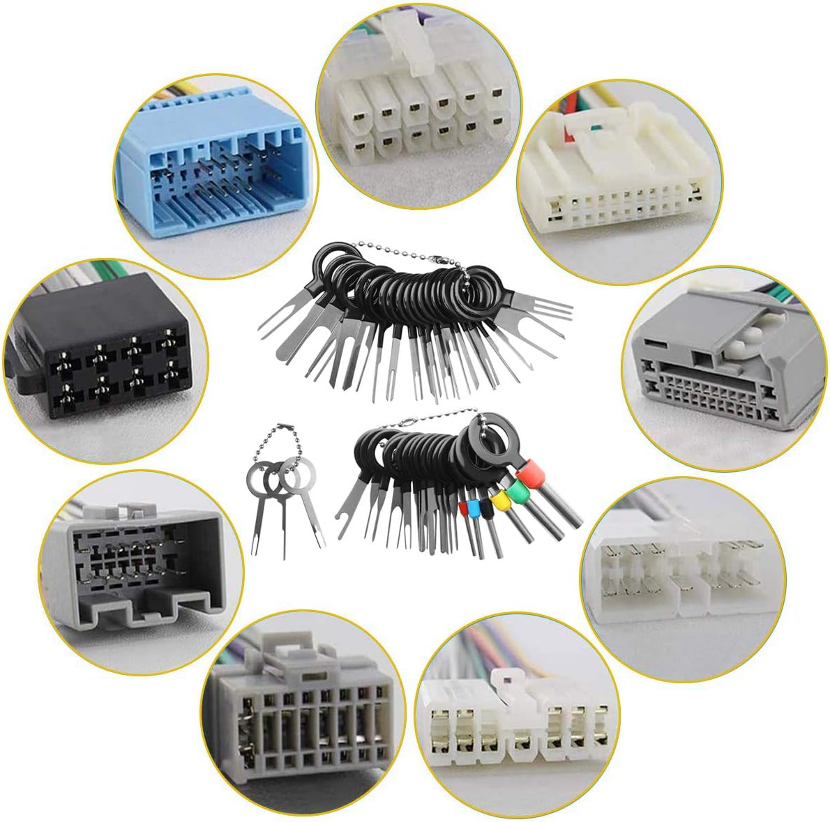 Terminal Puller Kit, Terminal Removal Tool, Electric Cable Car V1237-ZY-203-2106