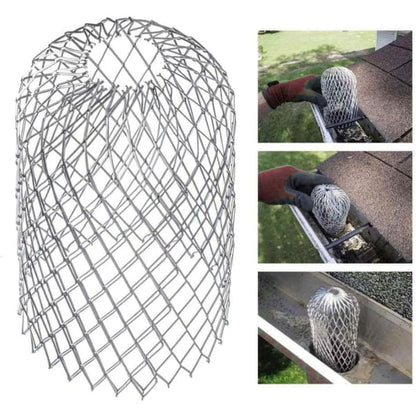 4-pack expandable metal gutter filter screens, leaf strainers, gutter and downspout guards - max V1237-ZY-203-2120