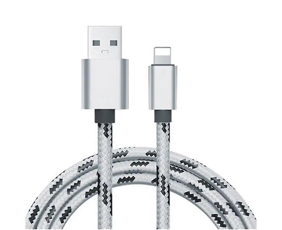 5-pack 2m Braided Lightning Cables, Compatible with iPhone 11 13 14, Charging and Data Cable V1237-ZY-203-2121
