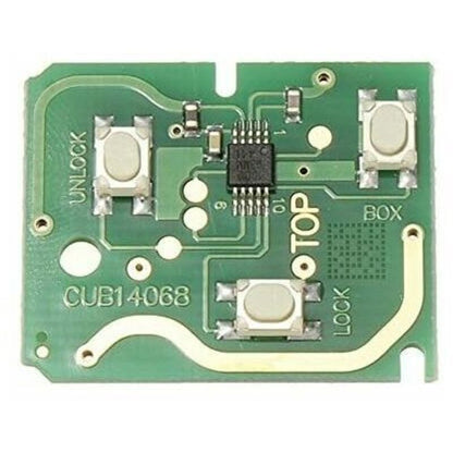pc 3-button 433 MHz FOB remote key for Ford/Mondeo/Fiesta/Focus/Ka Transit V1237-ZY-203-2145