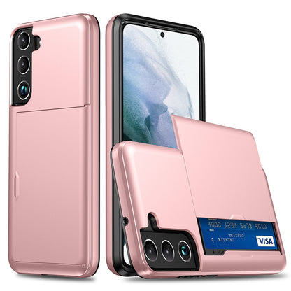 Samsung Galaxy S22 Case Card Slot Rose Gold V1237-ZY-203-2182