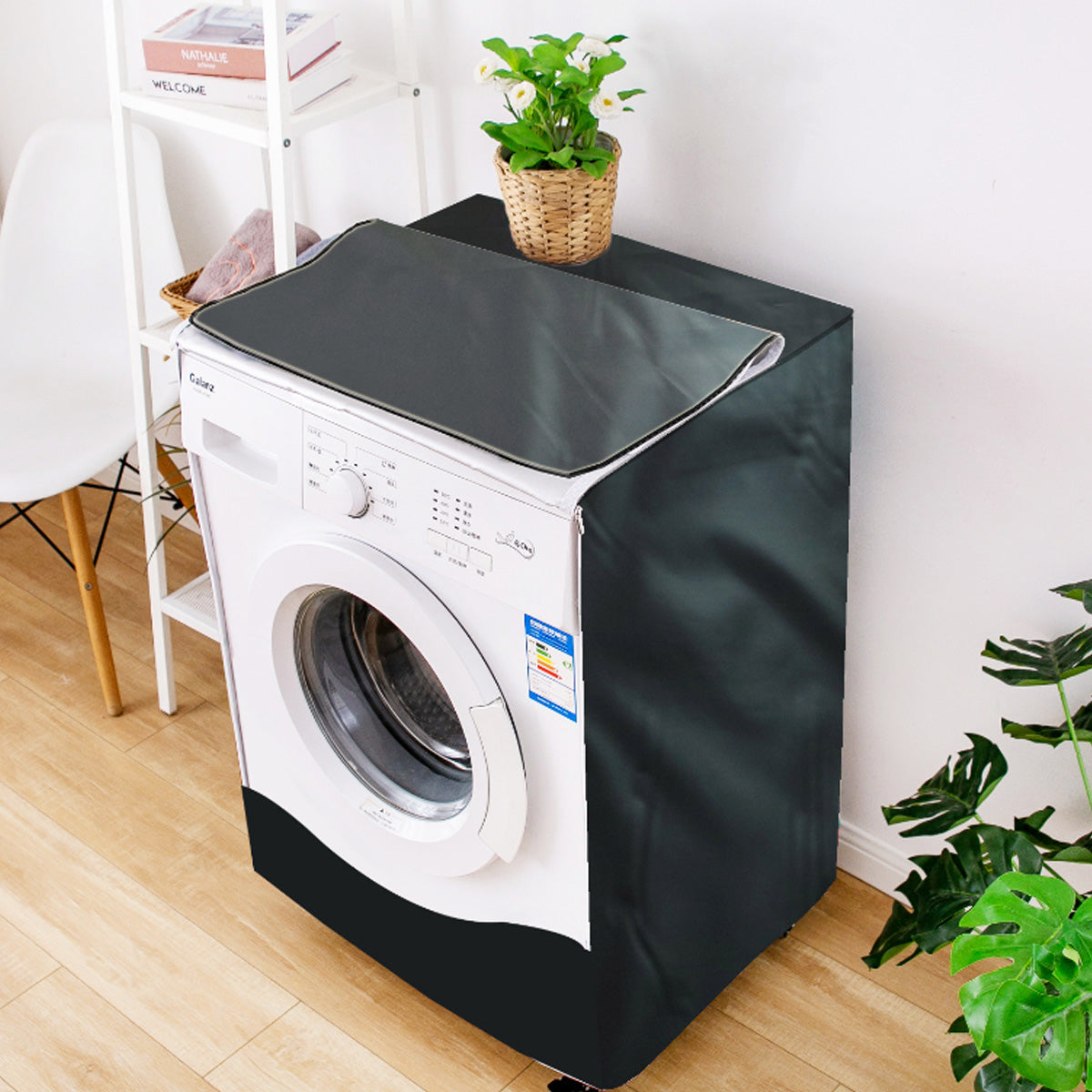 Washer/Dryer Cover, Washing Machine Cover for Waterproof and V1237-ZY-203-2189