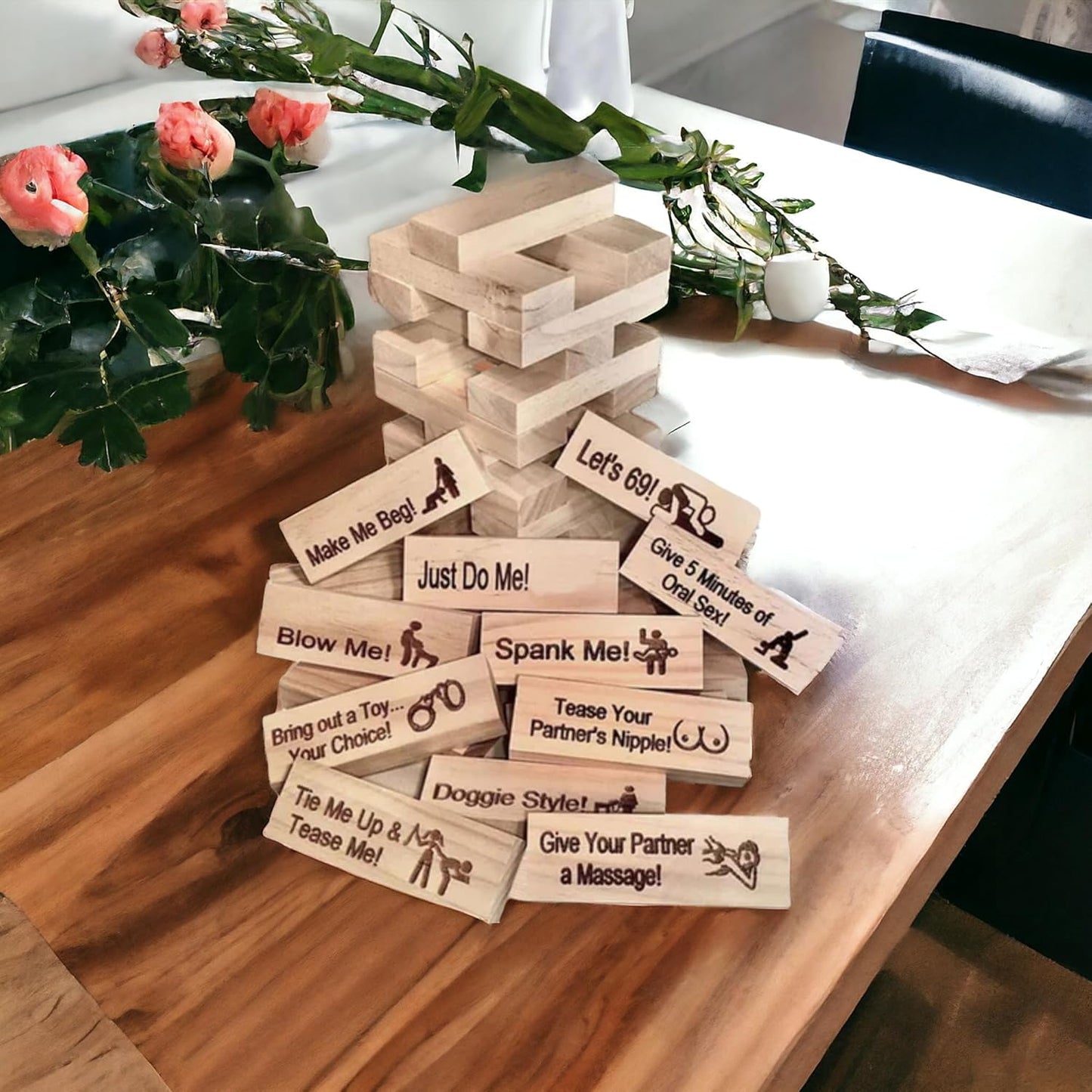 Block Tower Jenga Game Couple Dating Block Tower Jenga Game V1237-ZY-203-2194