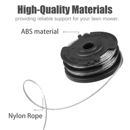 INF Trimmer spool with trimmer line for Bosch Art 30-36 LI, Advanced Grass Cut 36 Multicoloured V1237-ZY-203-2196
