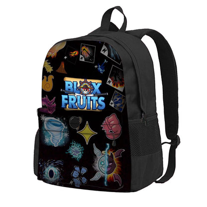 Children's backpack roblox blox fruits primary school bag polyester school bag with large capacity V1237-ZY-203-2210