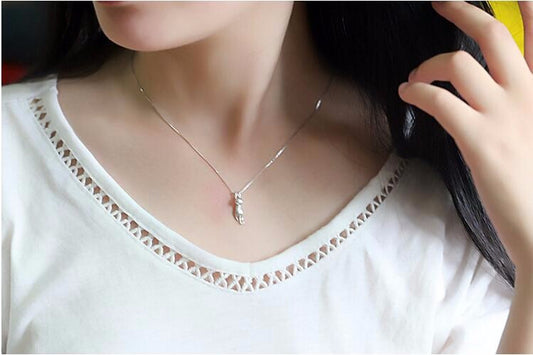 Sterling Silver Cat Necklace for Women and Girls - Cat Jewelry for Women - Cat Accessories for Women - Cat V1237-ZY-203-2213