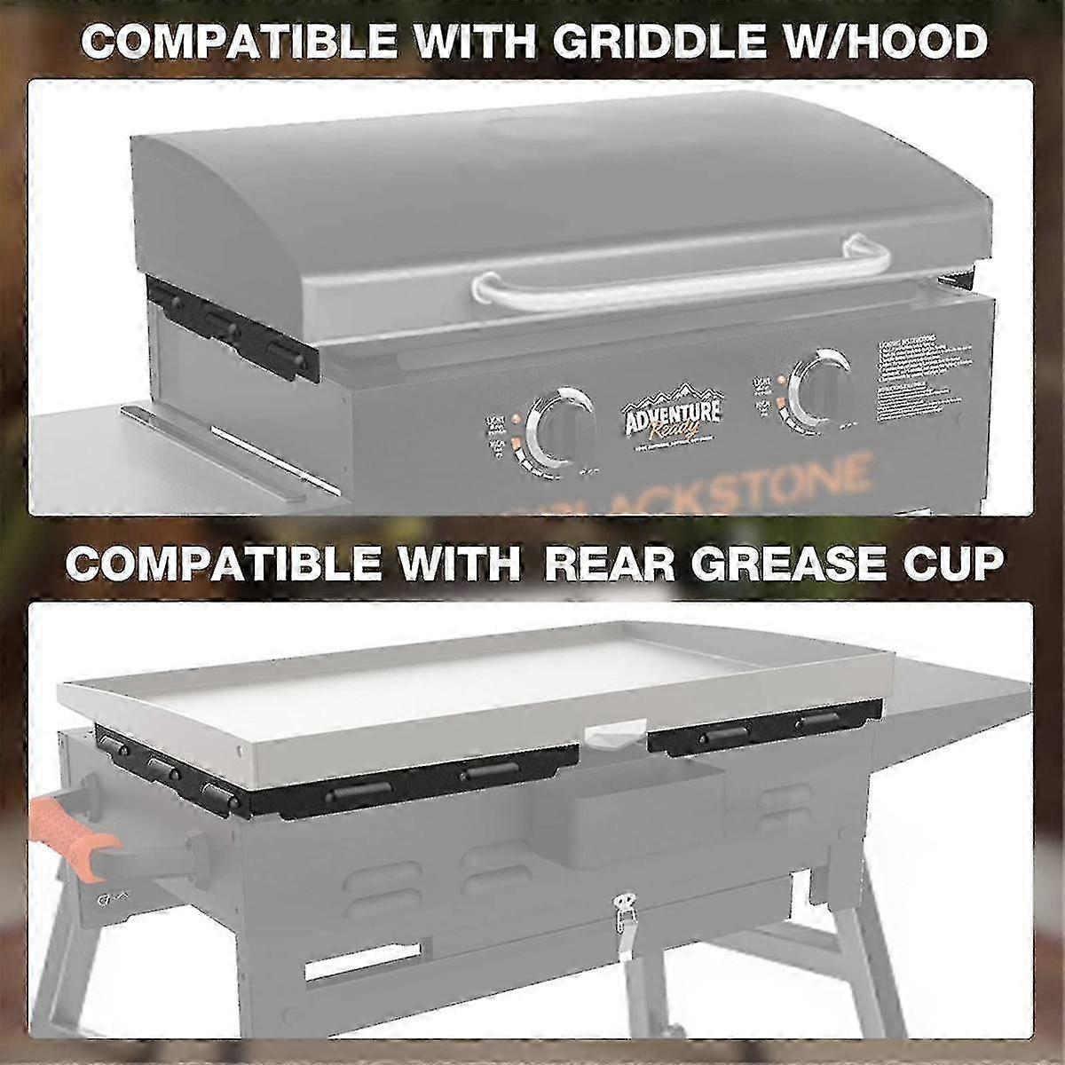 Magnetic Wind Shields for 36-inch Blackstone Grill, Stainless Steel Flame Shield, Grill Accessories - 36 Inch V1237-ZY-203-2255
