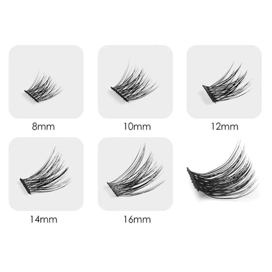 DIY Eyelash Extension Individual Cluster False Eyelashes Transplantation False V1237-ZY-203-2302