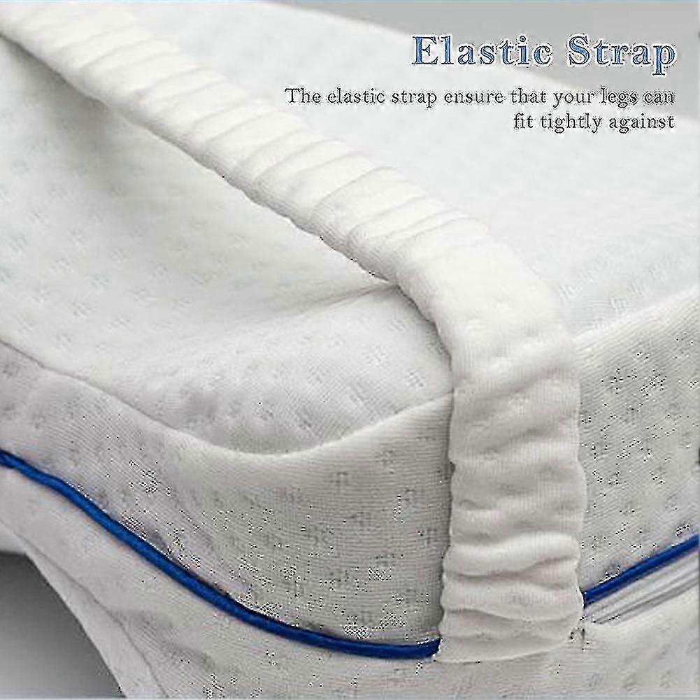 pcs Knee Pad Covers Elastic Band With Zipper Leg Pad Covers Soft Breathable V1237-ZY-203-2303
