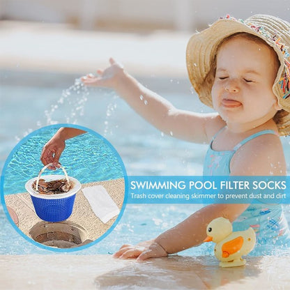 20 pcs Pool Skimmer Socks Pool Filter Sock for V1237-ZY-203-2344