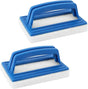 Pieces Pool Wall Brush, Sponge Pool Scrubbing Brush Soft Hot Tub Cleaning Brush Pool Sponge Cleaner with V1237-ZY-203-2345