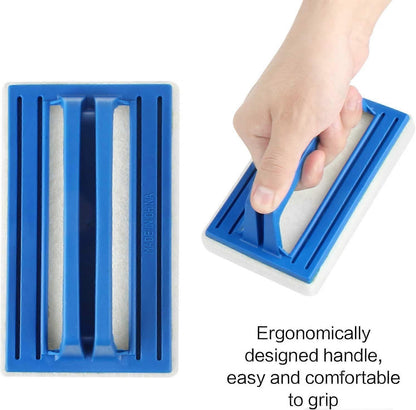 Pieces Pool Wall Brush, Sponge Pool Scrubbing Brush Soft Hot Tub Cleaning Brush Pool Sponge Cleaner with V1237-ZY-203-2345
