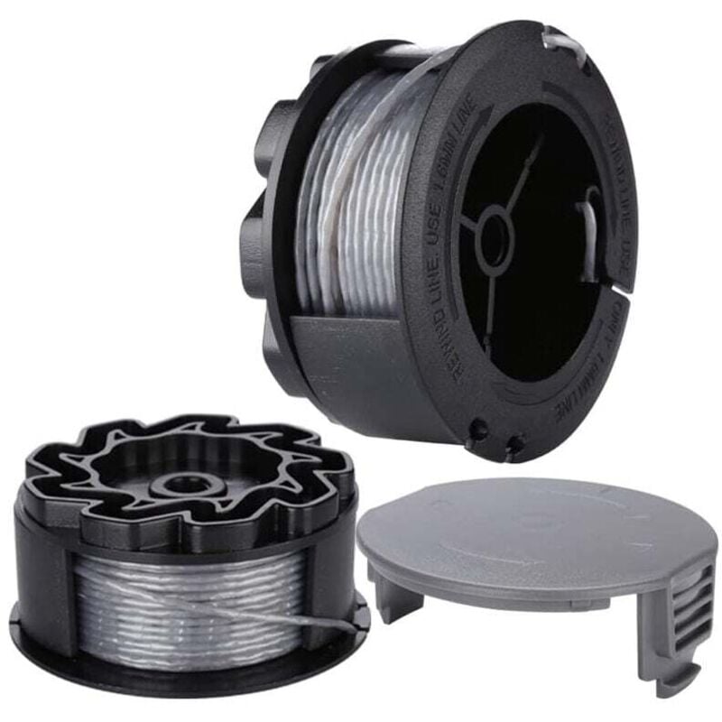 2-pack UniversalGrassCut Trimmer Line for BOSCH 18-26 18-260, Compatible with F016800570, Includes Guard V1237-ZY-203-2388