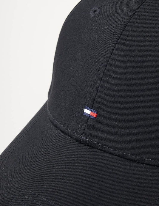 Black baseball cap for men, classic BB cap black V1237-ZY-203-2413