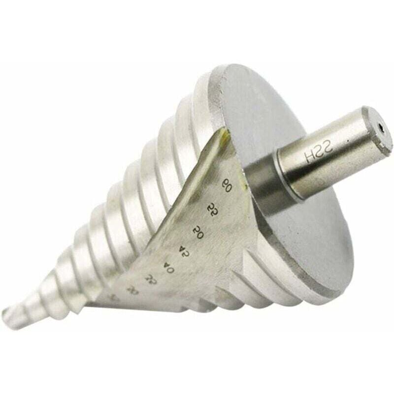 Twist Drill Set 6-60mm for Metal, Wood, Plastic - Compatible with HSS Cone Drills V1237-ZY-203-2424
