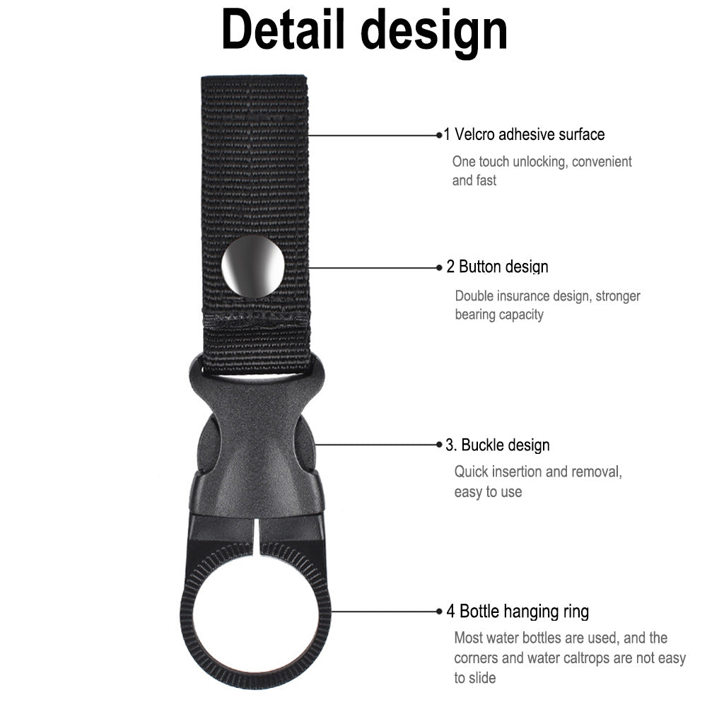 pcs Hanging Bottle Holder, Carabiner Hook, Portable Water Bottle V1237-ZY-203-2429
