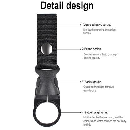 pcs Hanging Bottle Holder, Carabiner Hook, Portable Water Bottle V1237-ZY-203-2429