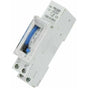 Programmable Timer, Mechanical Timer, 15 Minutes to 24 Hours Programmable Standard DIN Rail Mounted Timer V1237-ZY-203-2448