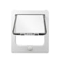 Cat Mate cat flap, white, comfortable for cats to get in and out V1237-ZY-203-2496