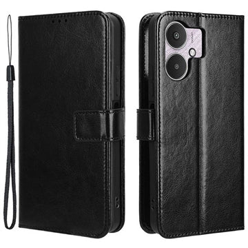 Xiaomi Redmi 13C 5G/Poco M6 Wallet Case with Magnet... Black Black black V1237-ZY-203-2505