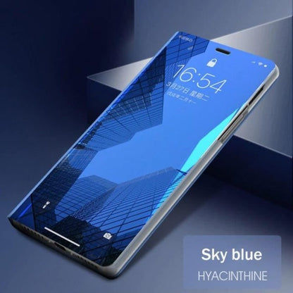Full Body Protection Compatible with Samsung S21 FE Protection 360 Transparent Smart Case - Blue_max V1237-ZY-203-2506