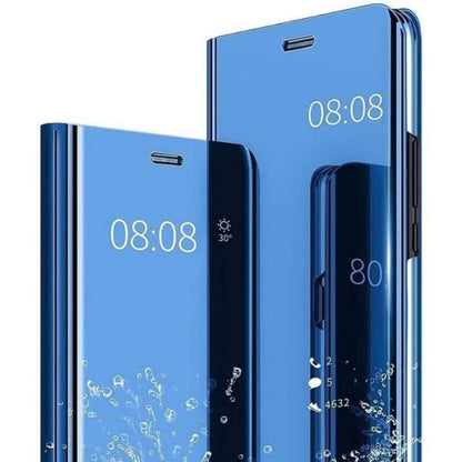 Full Body Protection Compatible with Samsung S21 FE Protection 360 Transparent Smart Case - Blue_max V1237-ZY-203-2506