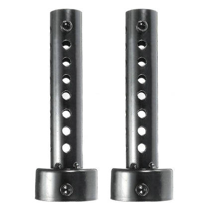 2x Universal Motorcycle Exhaust Pipe Silencer Db Killer 48mm Black V1237-ZY-203-2523