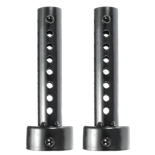 2x Universal Motorcycle Exhaust Pipe Silencer Db Killer 48mm Black V1237-ZY-203-2523