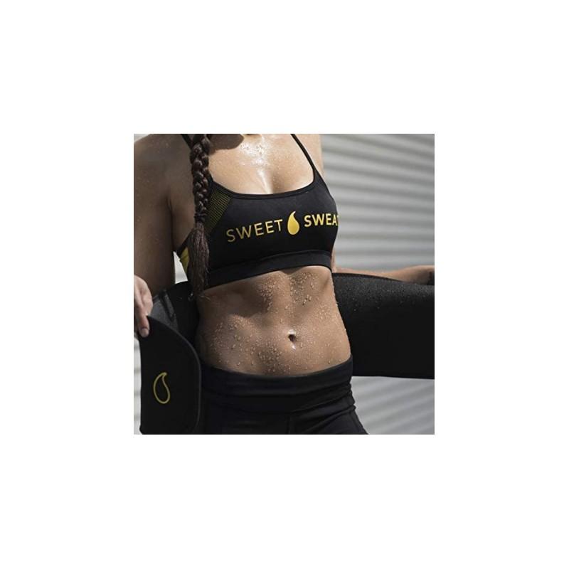 Sweat Belt Burn Belt Fitness Cardio Black XL V1237-ZY-203-2546