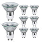 8-pack GU10 halogen bulbs 35W 220V warm white 2800K V1237-ZY-203-2588